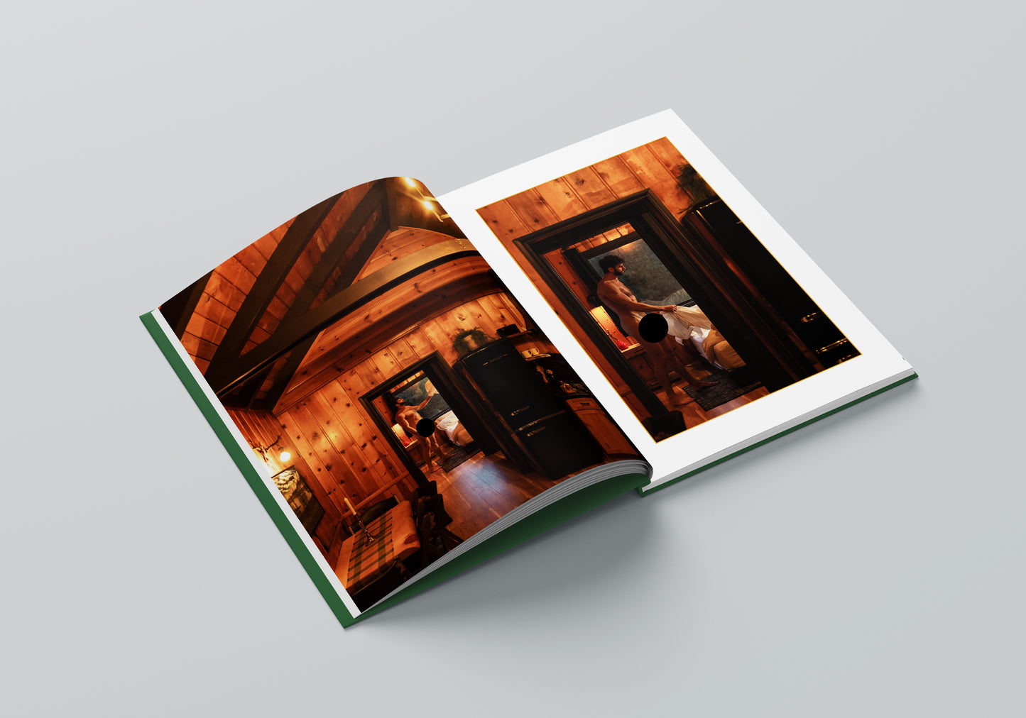 SIGNED The Cabin Hardcover Book