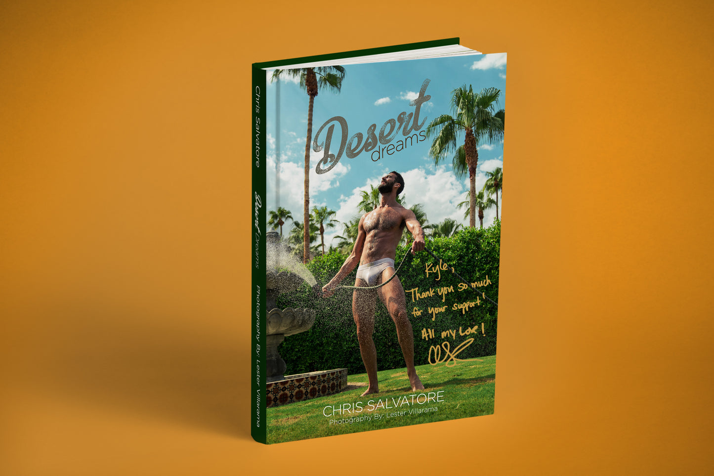 SIGNED Desert Dreams Hardcover Book