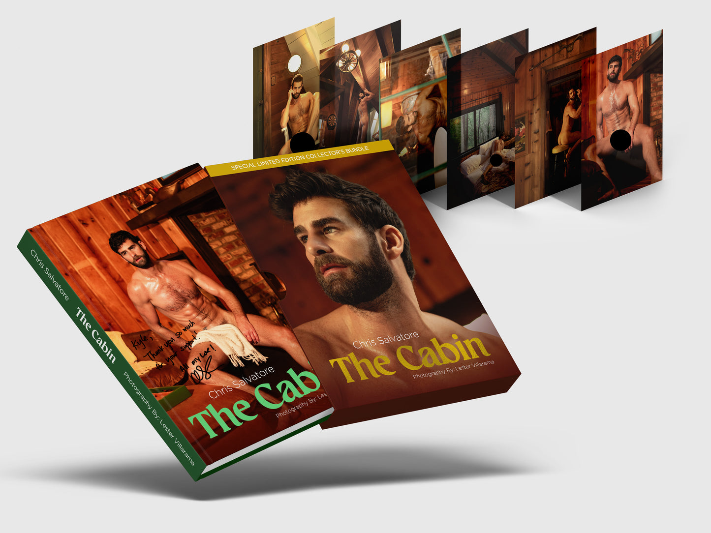 SIGNED The Cabin Hardcover Book (Collector's Bundle)