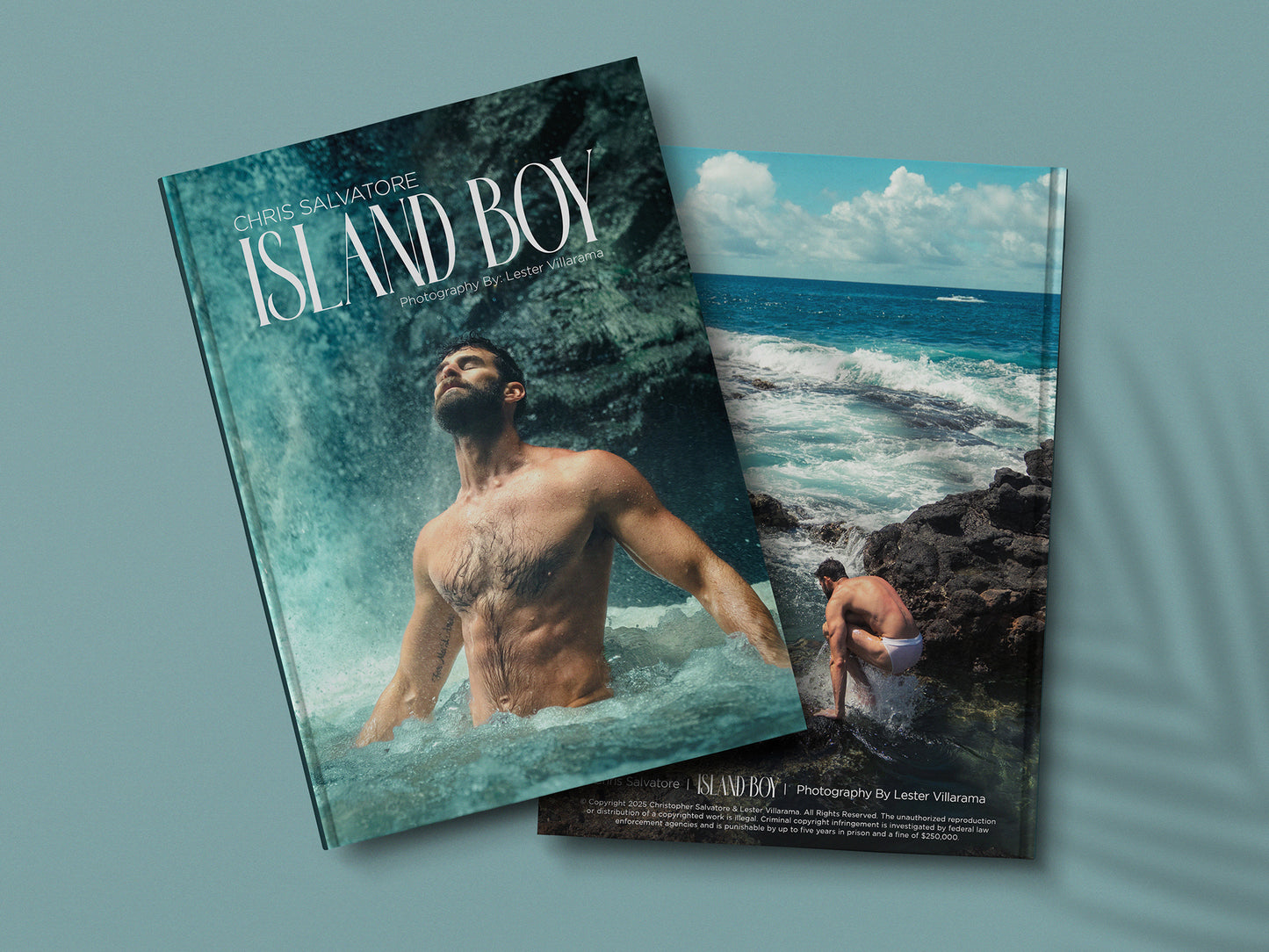"Island Boy" Hardcover Book