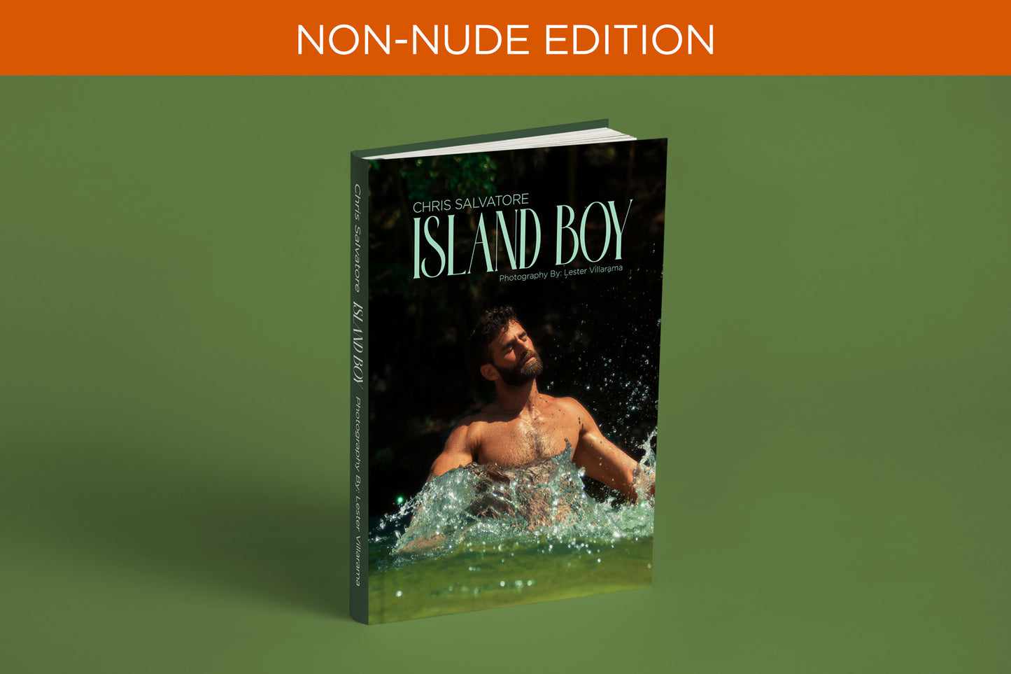 "Island Boy" NON-NUDE Hardcover Book (SIGNED)