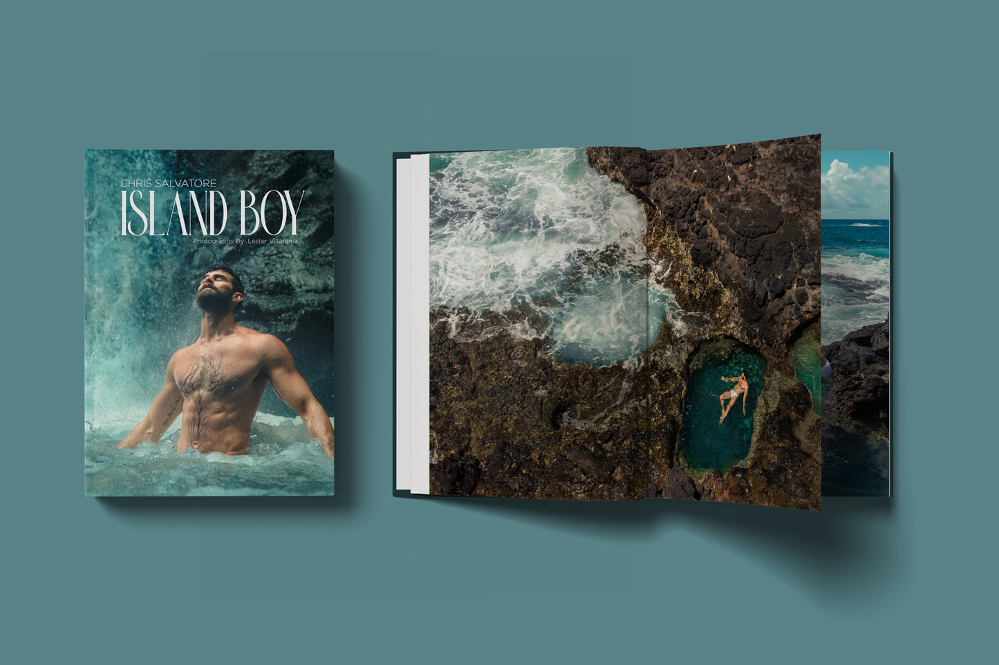 "Island Boy" Hardcover Book