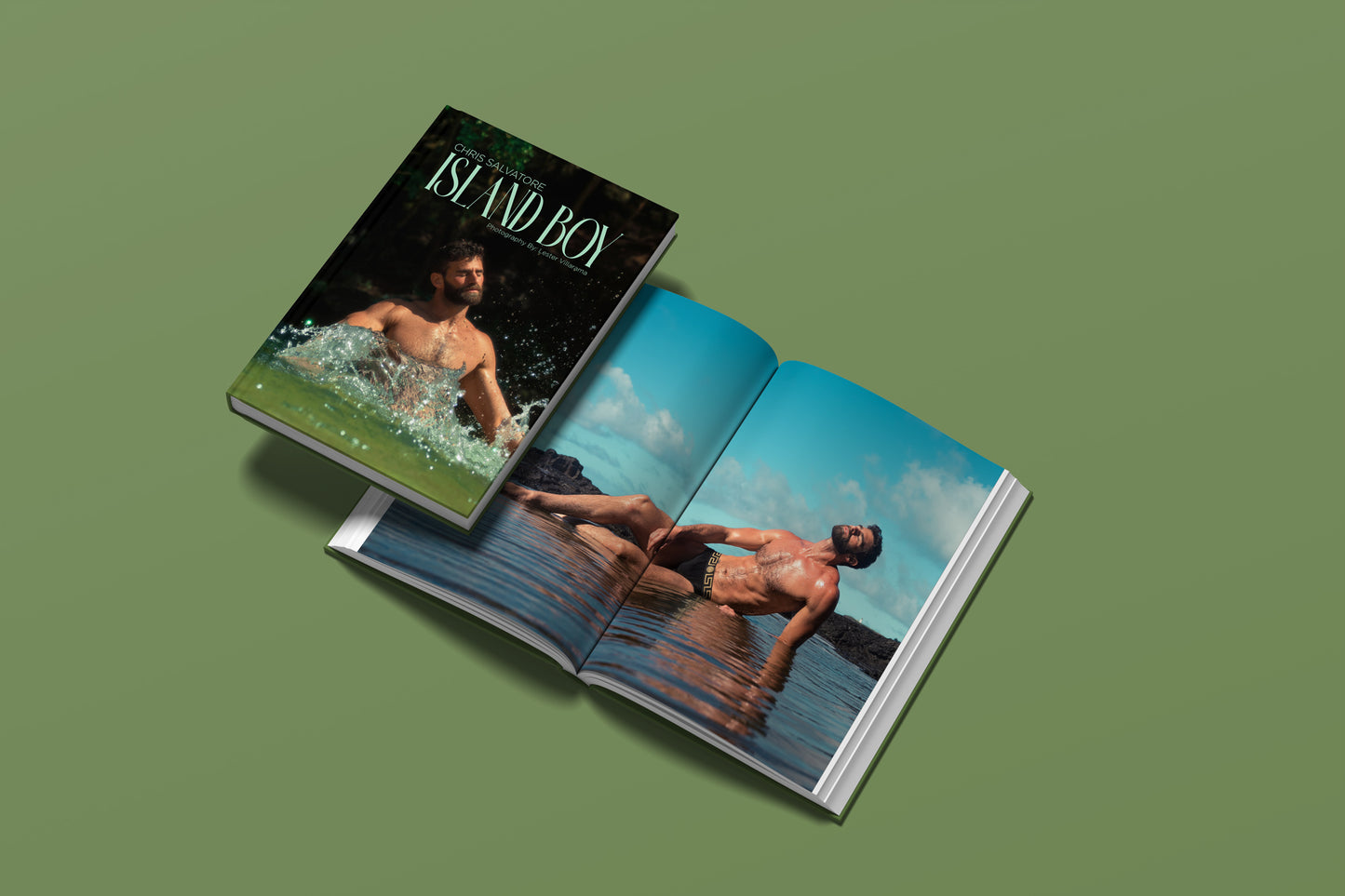 "Island Boy" NON-NUDE Hardcover Book (SIGNED)