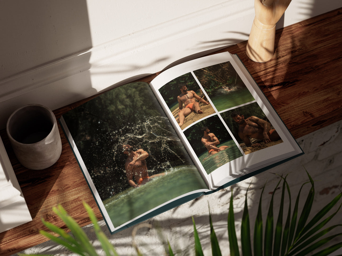 "Island Boy" NON-NUDE Hardcover Book (SIGNED)