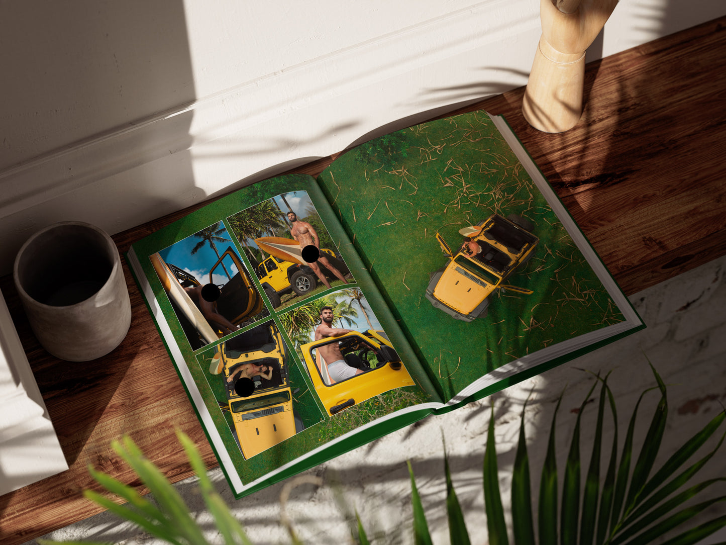 "Island Boy" Hardcover Book