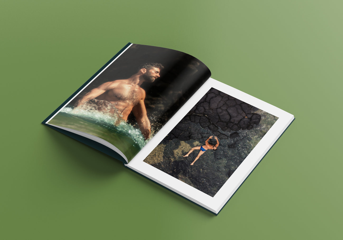 "Island Boy" NON-NUDE Hardcover Book (SIGNED)