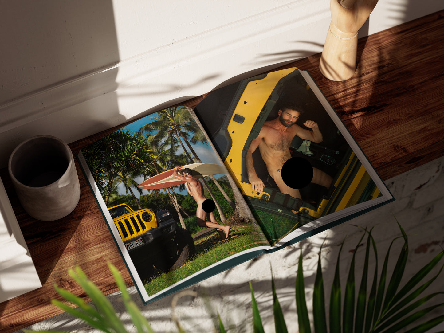 "Island Boy" Hardcover Book